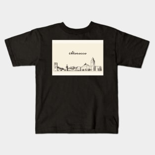 Old Morocco theme Kids T-Shirt